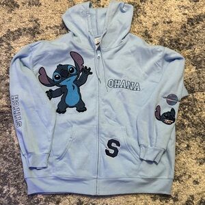 Disney Stitch Women’s Hoodie - Light Blue